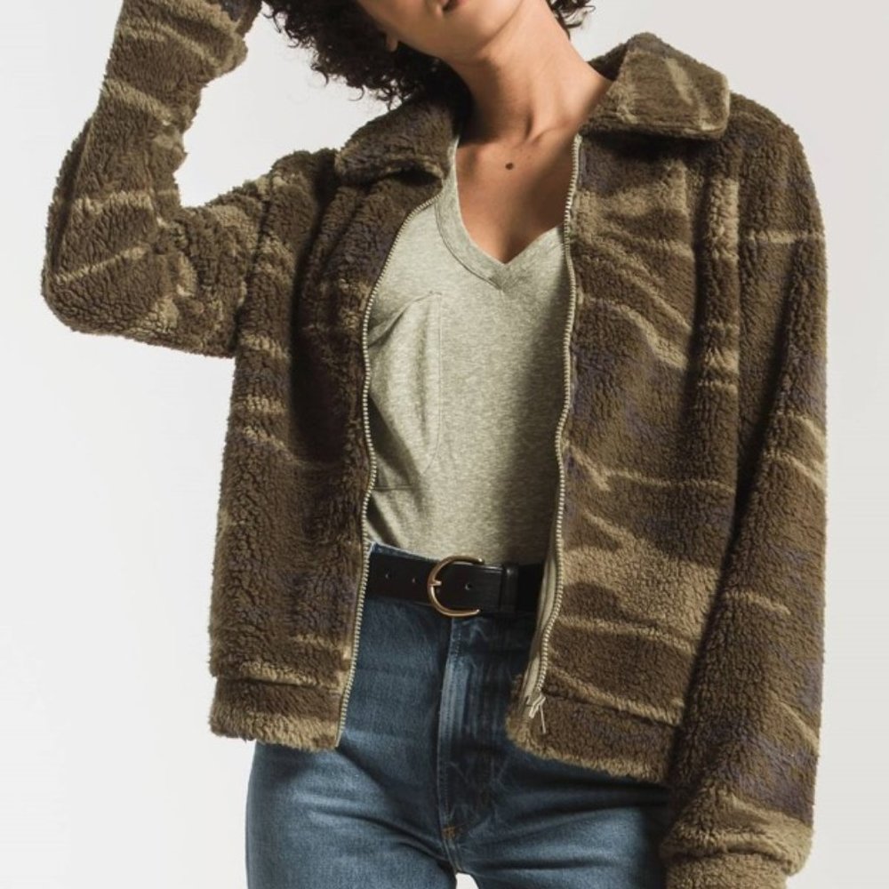 Z Supply Camo Sherpa